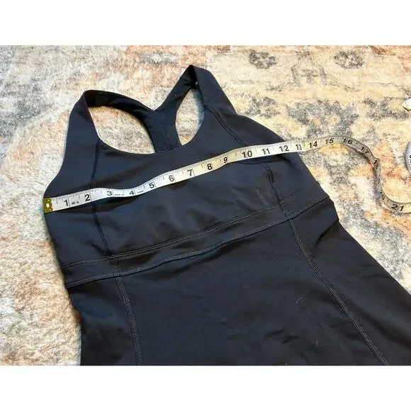 Lululemon racer back tank top built in sports bra Gym workout top 4 - Picture 7 of 8